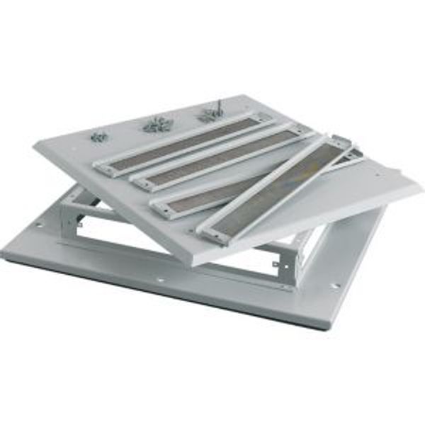 XSFE100602 Frame expansion, HxWxD = 200 x 1000 x 600 mm, grey image 2