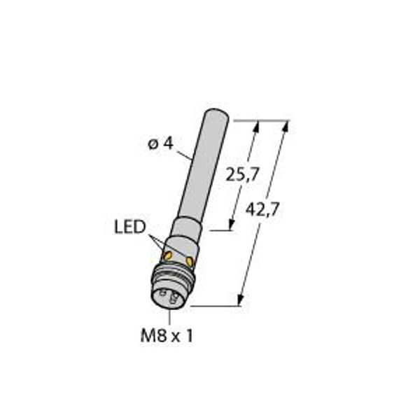 Inductive Sensor   BI1U-EH04-AP6X-V1331 image 1