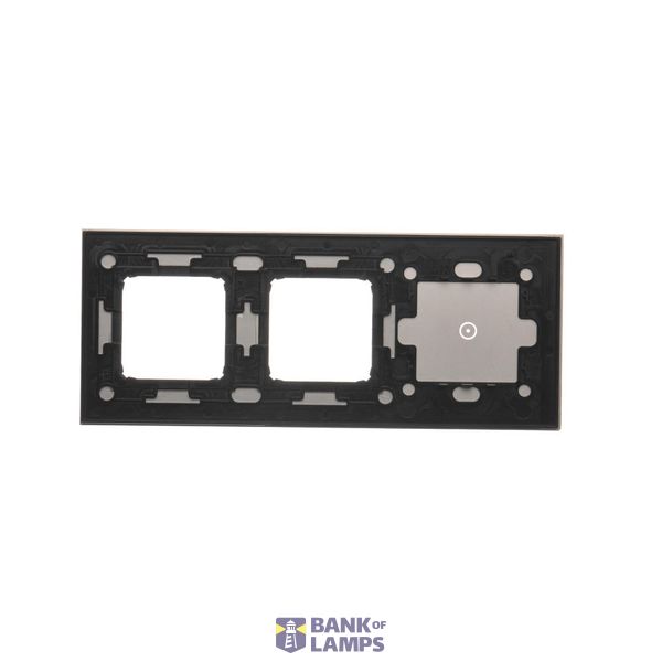 1/4 key without pictogram for electronic products, matt aluminum image 2