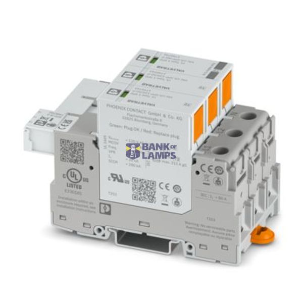 VAL-US-SPP-120/50/2+1-R - Surge protection device image 1