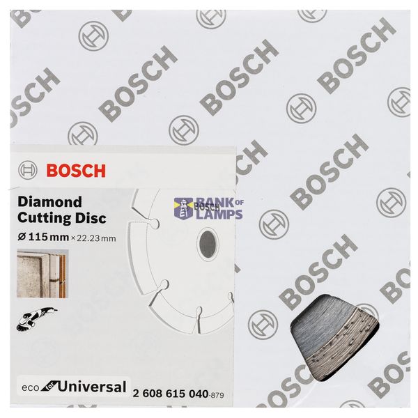 Diamond Cutting Disc ECO For Universal 180x22.23x2.6x7 image 2