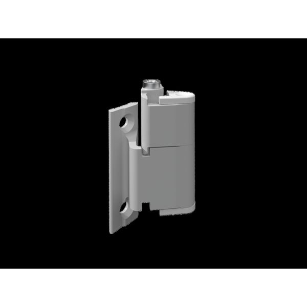VX hinges 180Â°, precision-cast steel, RAL 7035 image 2