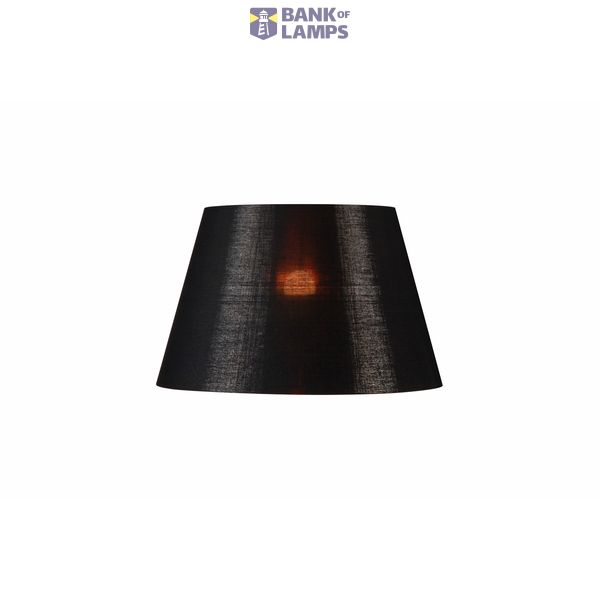 FENDA, lamp shade, conical, black / copper, Ø/H 45.5/28 cm image 1