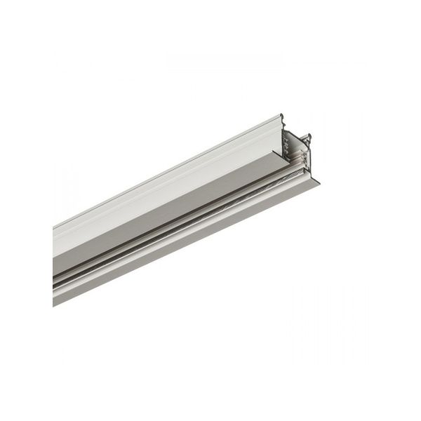 EUTRAC 2m 3-circuit track recessed white 230V image 1