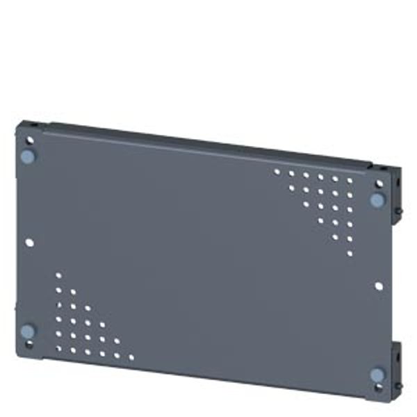 SIVACON, mounting plate, mounting with bracket, perforated, H: 200 mm, W: 400 mm image 2