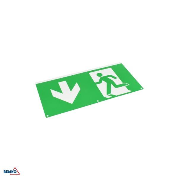 PICTOGRAM FOR LUMINAIRE MALER DOWN ARROW ON THE LEFT SIDE image 1