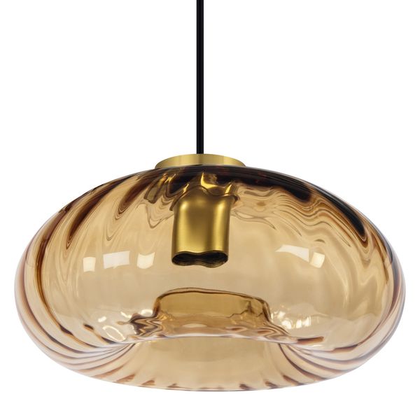 DECOR GOLD GLASS PENDANT E27 OSRAM image 1