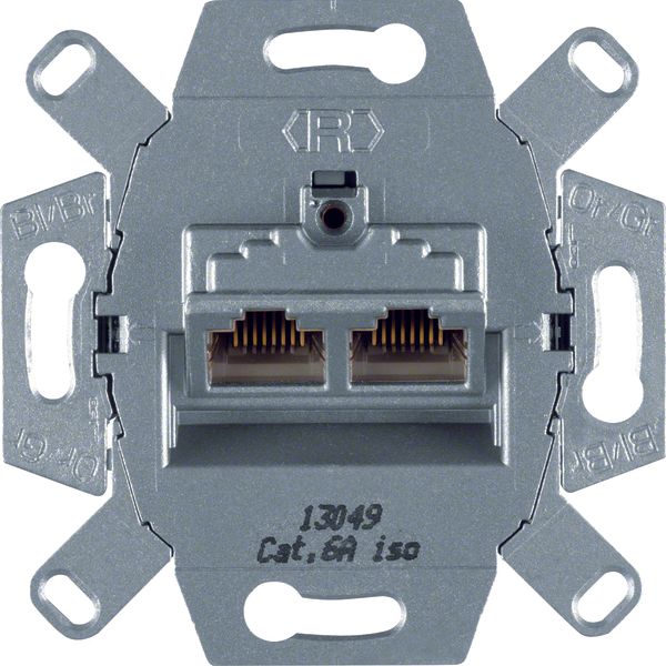 FCC soc. out. 8/8pole shielded, cat.6 iso, com-tech image 1