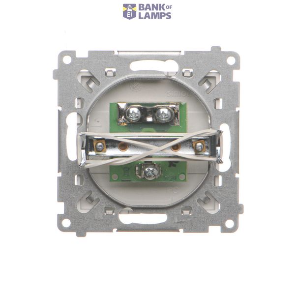 HDMI socket + computer socket RJ45 cat.6, white image 1