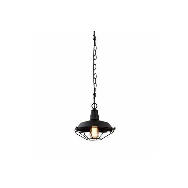 Ceiling fixture LARS,2233,AC220-240V,50/60Hz,1*E27, IP20, Diameter 26 CM,single,black image 1