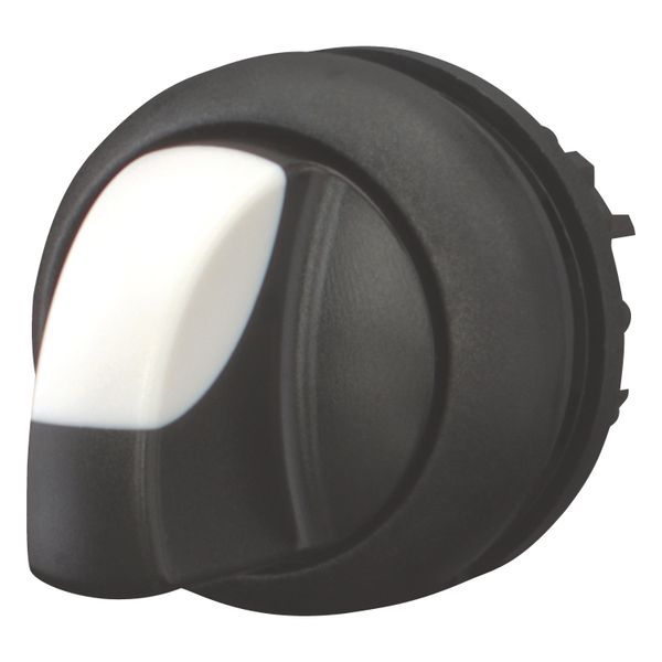 M22S-WRK Changeover switch, RMQ-Titan, With thumb-grip, maintained, 2 positions, Bezel: black image 2