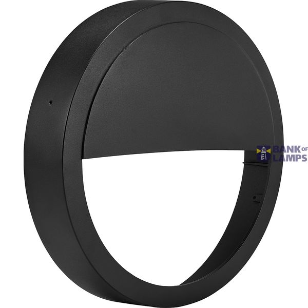 Novella IP66 Large Alu Eyelid Black image 1