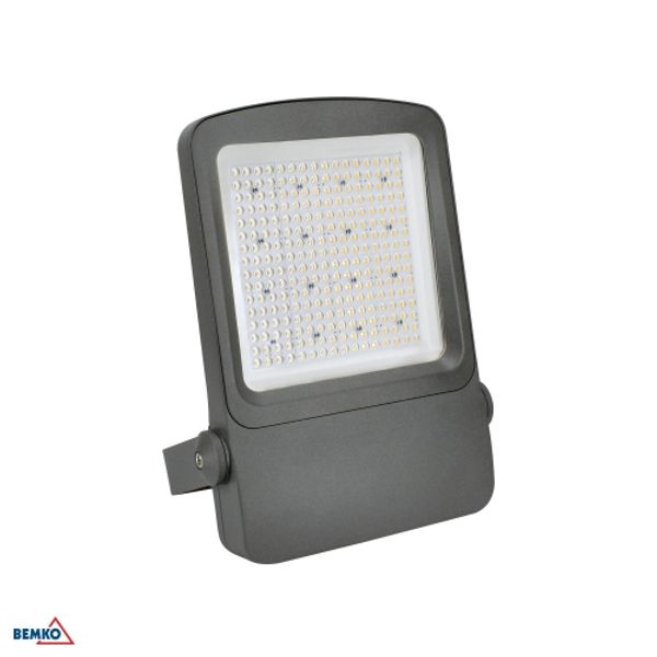 LED Floodlight Campus 200W 3000K 30000LM IP66 90x90 Grey image 1