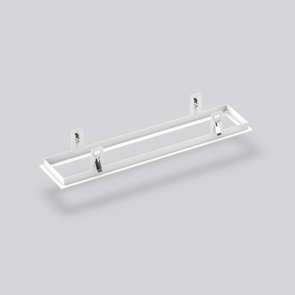 Recessed frame L 650 B 141 H 2 HEL 94 colour: white image 1