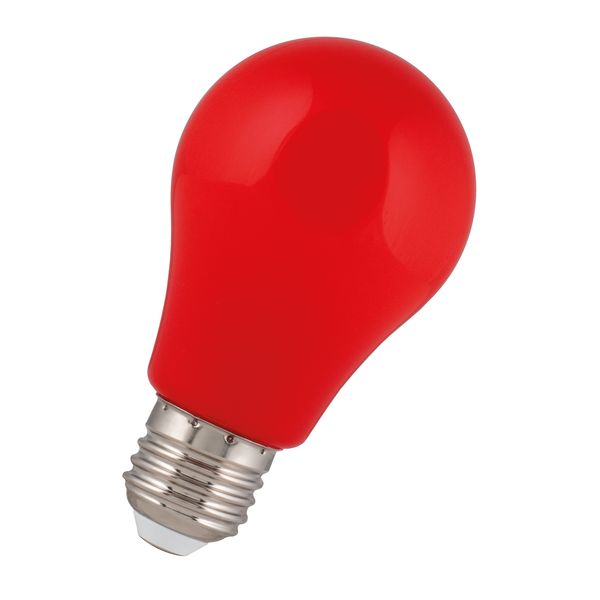 LED GLS A60 E27 240V 5W Red image 1