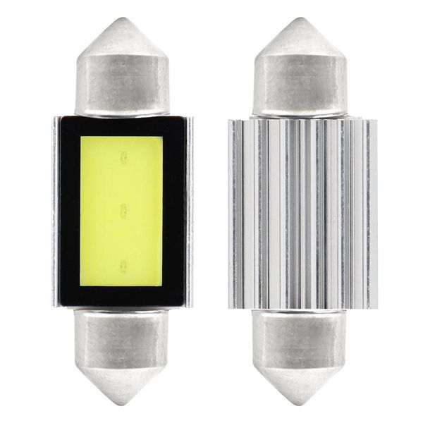 LED CANBUS COB3 Festoon C5W C10W C3W 36mm White 12V image 1