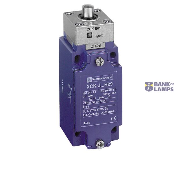 LIMIT SWITCH METAL NO NC ROLLER LEV M12 SPECIFIC WIRING NO 1-4 NC 2-3  image 7