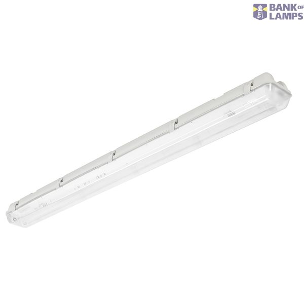 IP65 FOR 2xT8 LED TUBE 600mm PC/PC image 1