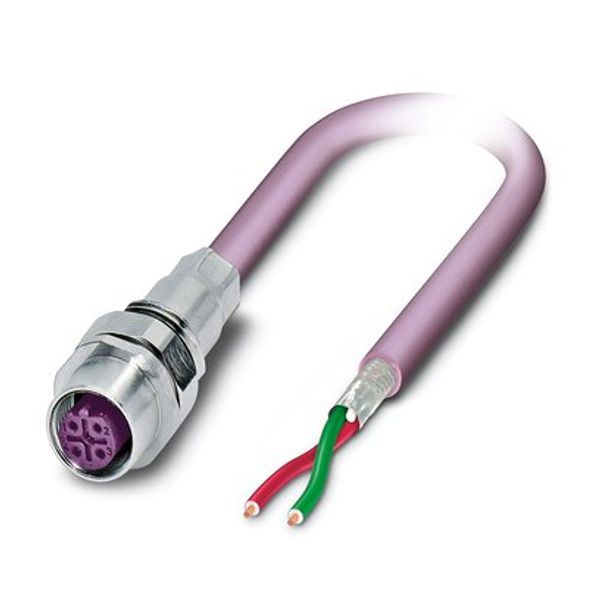 SACCEC-M12FSB-2CON-M16/10-910 - Device connector front mounting image 3