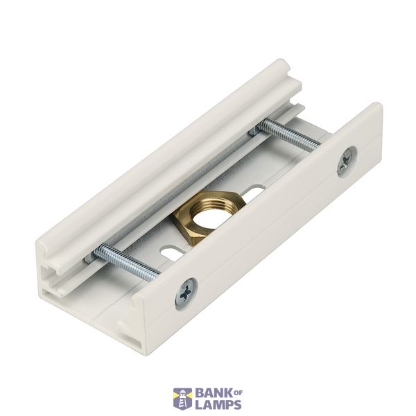 EUTRAC joint connector for 3-circuit track, white image 1