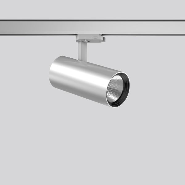 DEECOS S mini, 20 W, 2550 lm, 930, silver, on/off Surface mounted proj image 1