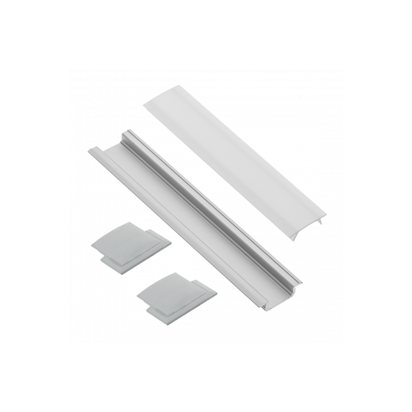 Set GLAX recessed (profile, plugs, diffuser) image 1