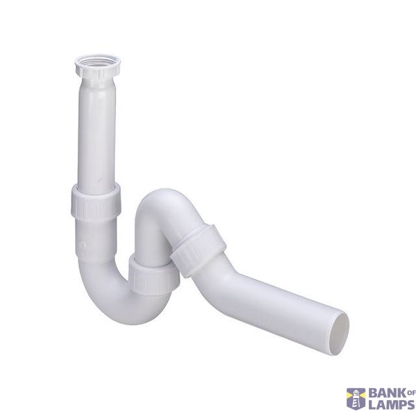 PVC siphon 11/2"x50 image 1