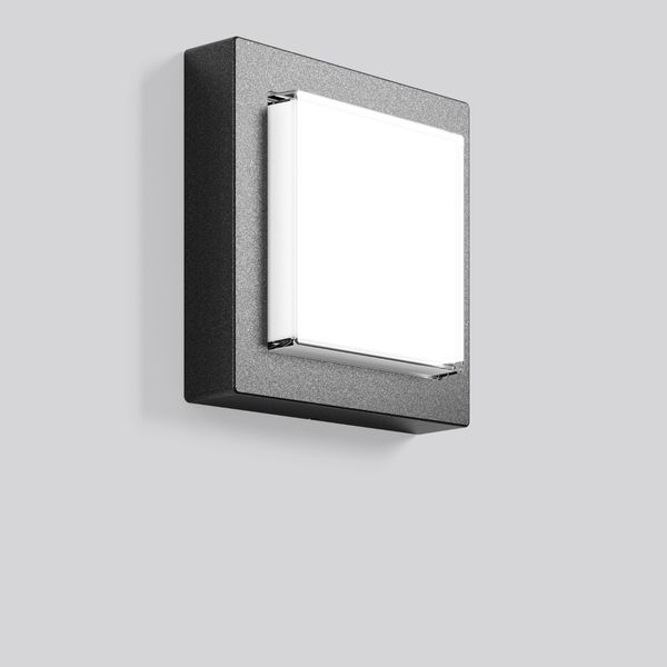 CADERO quadra, 13 W, 660 lm, 840, anthracite, on/off Ceiling and wall  image 1