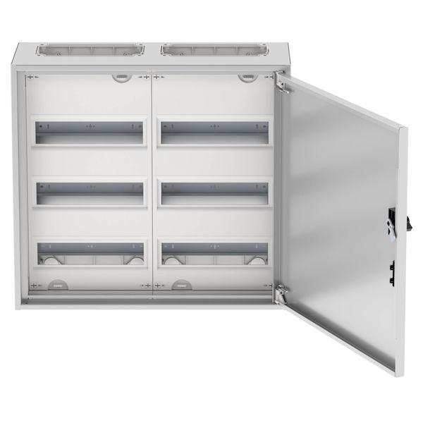 EWK-G23/31 Wall-mounted enclosure EWK complete, IP31, 72 SU, protection class II, HxWxD=500x550x230mm image 3