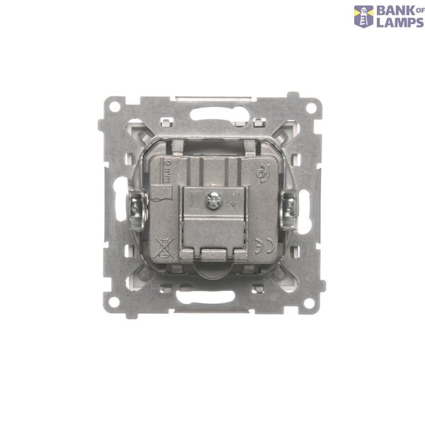 Loudspeaker socket, Bronze matt, metalic image 1