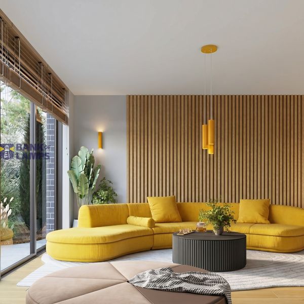 Wall lamp KARBON 20 yellow image 6