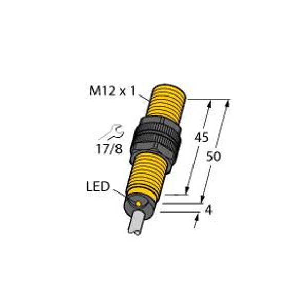 Inductive Sensor   BI3U-S12-AP6X image 1
