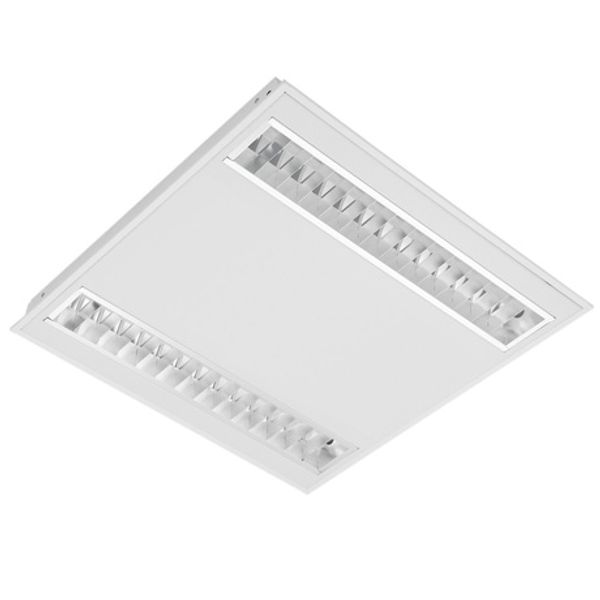 MODUS IS,recessed , 600, square A , bright AL louvre, 2x LED 840, 700mA non-dim , ISODOM3 image 1