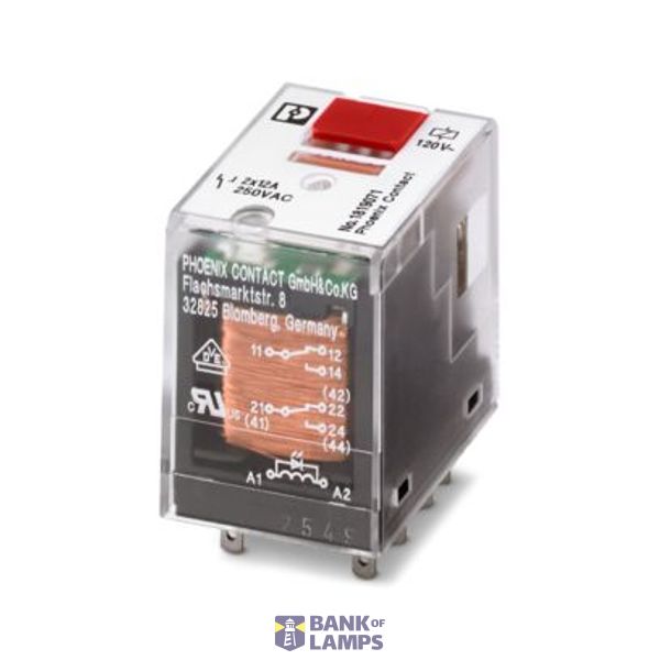 REL-IR/L-120AC/2X21/MS - Single relay image 1