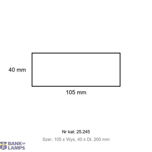 PMW-8-45-UV (100 pcs) mounting base for headbands image 2