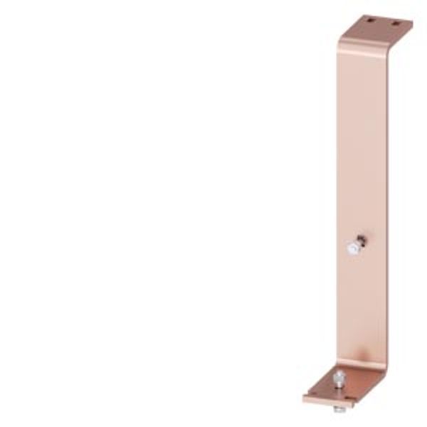 copper connection ACB to MBB N 3WA size 2 (2500 A), fixed-mounted version, connection: bottom, position N: top N version: reduced, cable connection image 1
