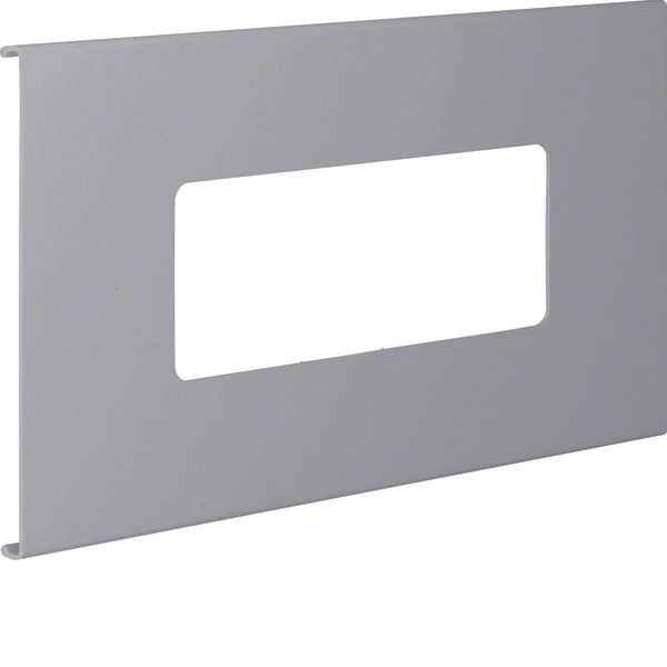 Pre-cut lid 3gang, FB 60190, grey image 1