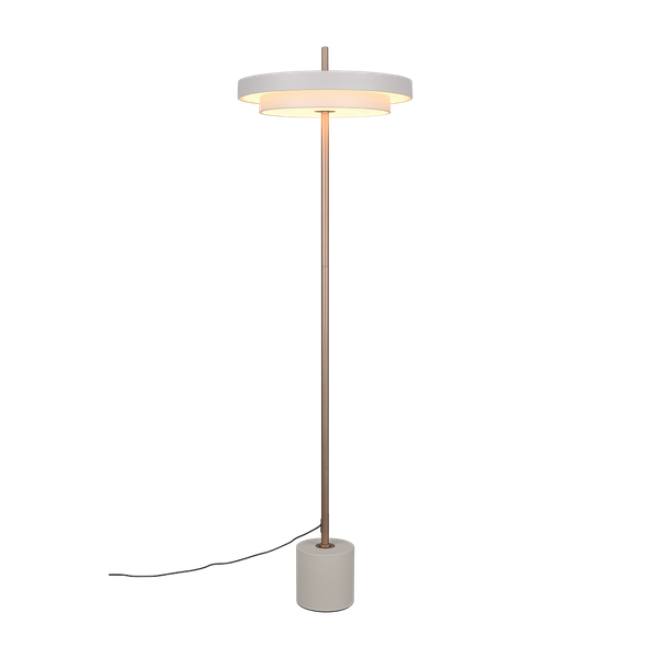 Keaton LED floor lamp warm grey image 1
