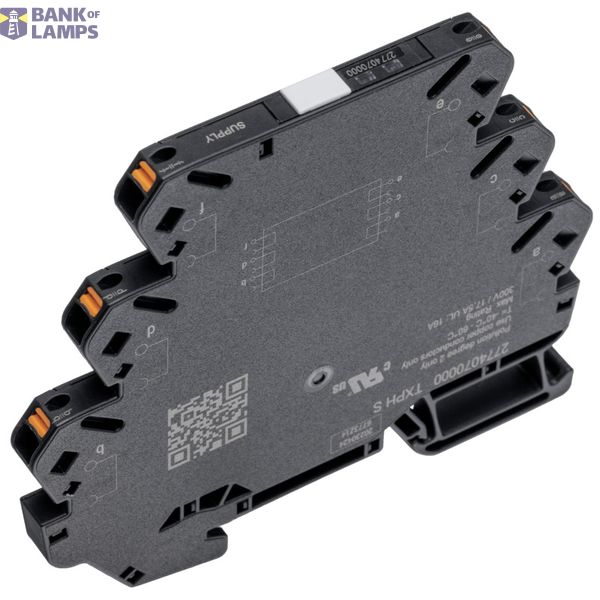 Power-feed module (relays), PUSH IN image 1