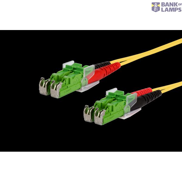 OpDAT patch cord E2000-D APC/E2000-D APC OS2, 1.5 m image 2