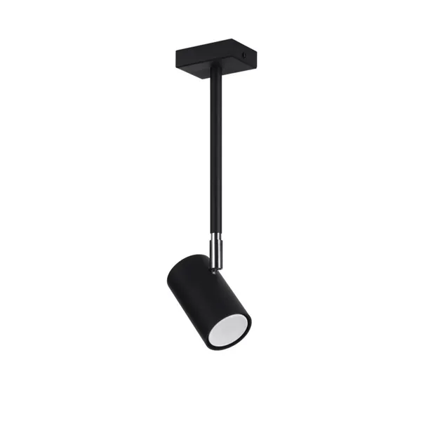 CEILING LAMP NORANO BLACK GU10 1X40W IP20 image 1