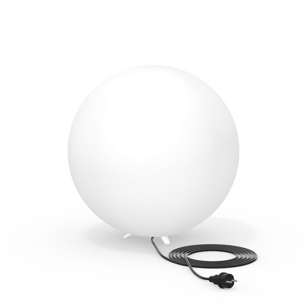 HB 311, white, on/off Garden luminaires, D 500 H 500, Plastic (PE) opa image 2