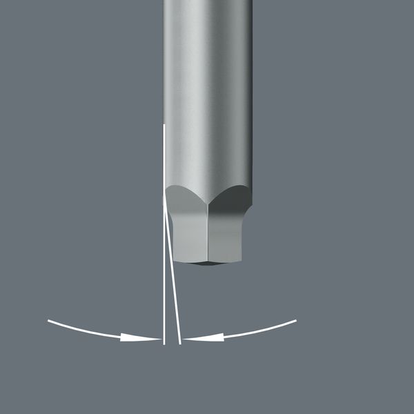 868/4 V Binnenvierkant Bits, # 2 x 152 mm image 3