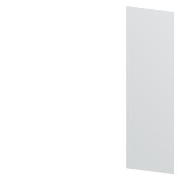 SIVACON, side panel, flat, IP40, H: 2000 mm, W: 600 mm, RAL 7035 image 2