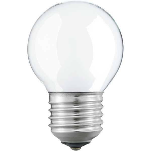 Incandescent Bulb E27 40W P45 230V FR image 1