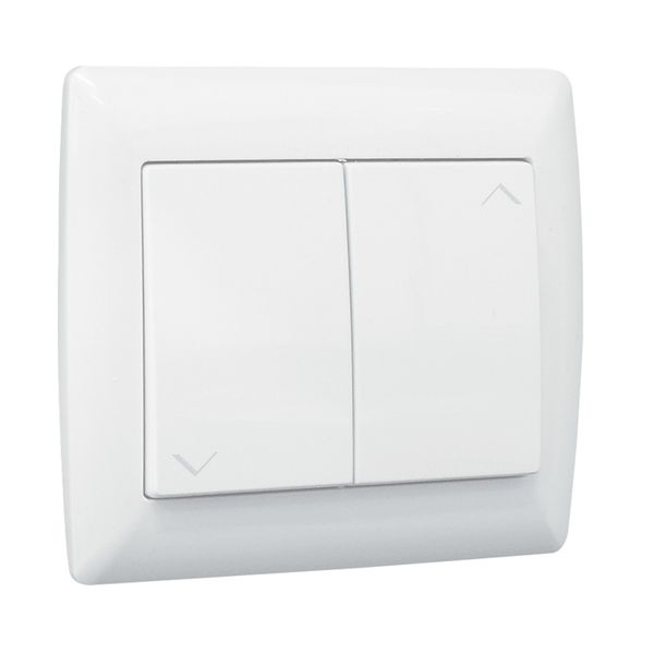 VENETIAN DOUBLE PUSH-BUTTON WHITE image 2