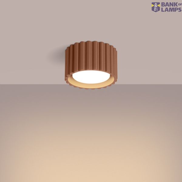 Ceiling lamp AURA 1 mocha Gx53 image 3