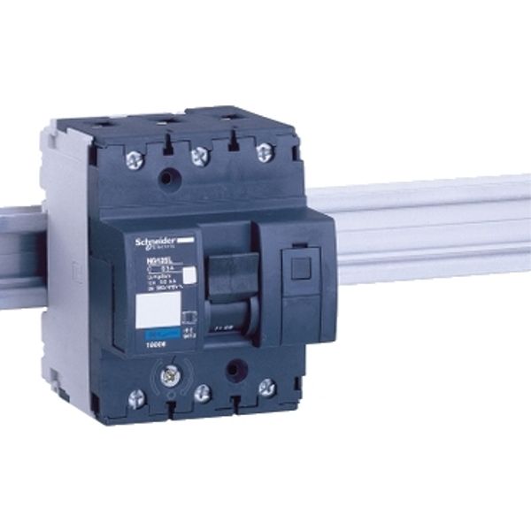 Miniature circuit-breaker, Acti9 NG125L, 3P, 20 A, B curve, 50 kA (IEC 60947-2) image 3
