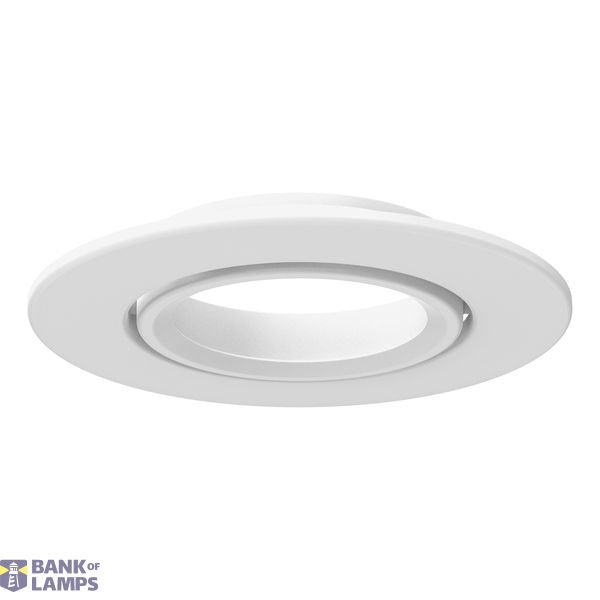 EXUMA ROUND TILTABLE BEZEL WHITE image 1