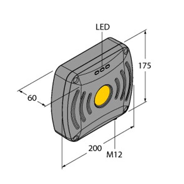 UHF Read/Write Device   TN920-Q175L200-H1147 image 1